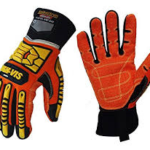 Seibertron HIGH-VIS SDX Palm Gloves Heavy Duty Oil and Gas Industrial Gloves Orange
